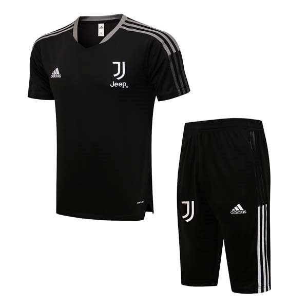 Entrenamiento Juventus Conjunto Completo 2022 Negro Blanco